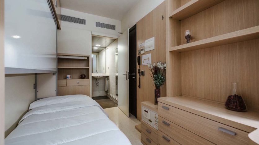 Residencia de estudiantes Sarrià en Barcelona habitación individual