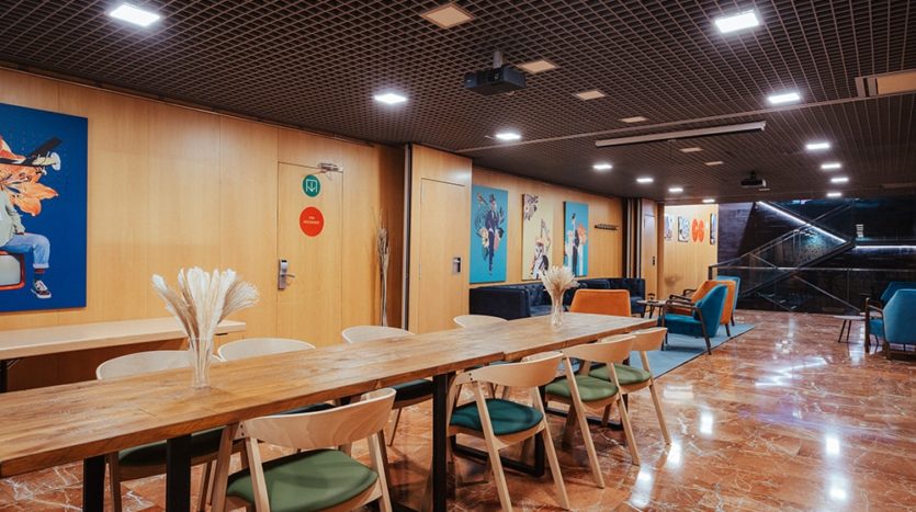 Residencia de estudiantes Sarrià en Barcelona Zona de Recreo