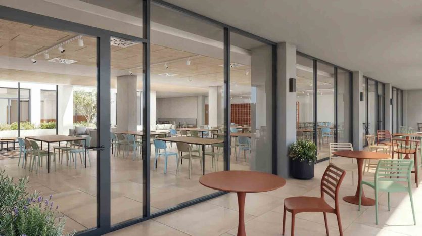 Residencia Estudiantes Camplus Barcelona Terraza