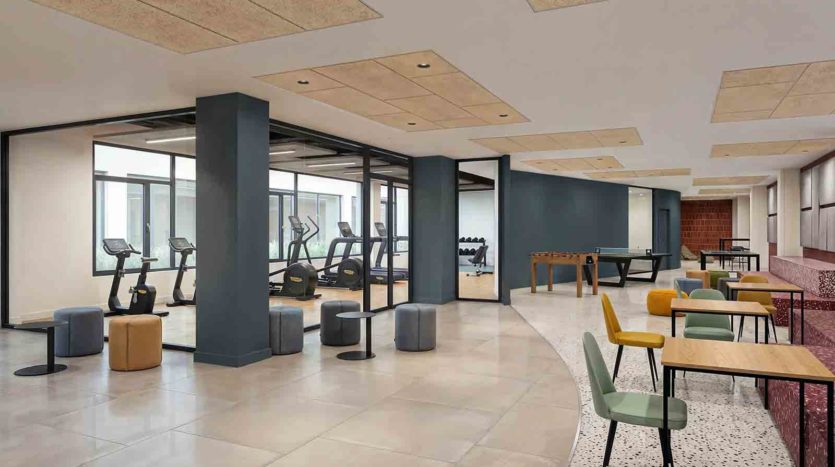 Residencia Estudiantes Camplus Barcelona Sala descanso