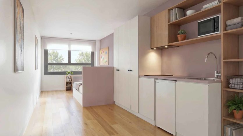 Residencia Estudiantes Camplus Barcelona Estudio