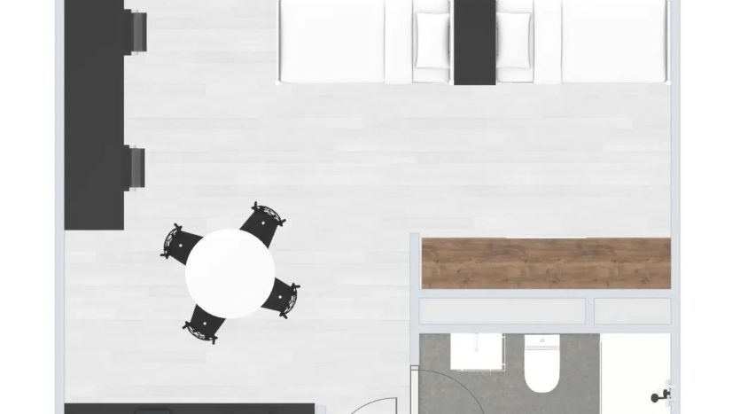 Residencia Estudiantes Camplus Castellón Estudio Doble