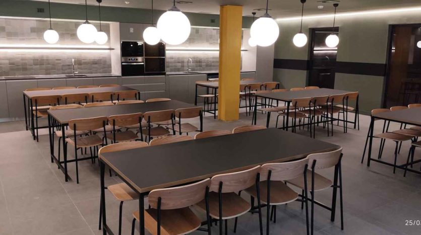 Residencia Estudiantes Camplus Castellón Comedor