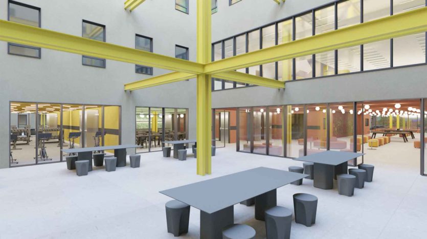 Residencia Estudiantes Camplus Castellón Patio