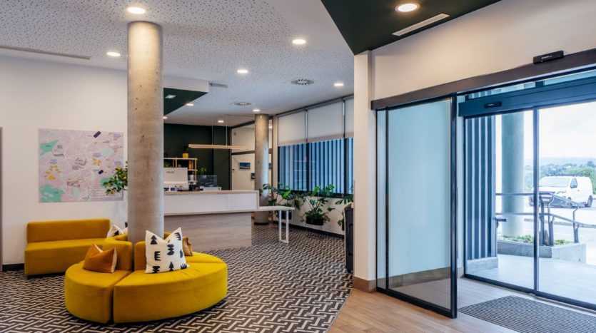 Residencia Estudiantes Camplus Oviedo Aller Entrada