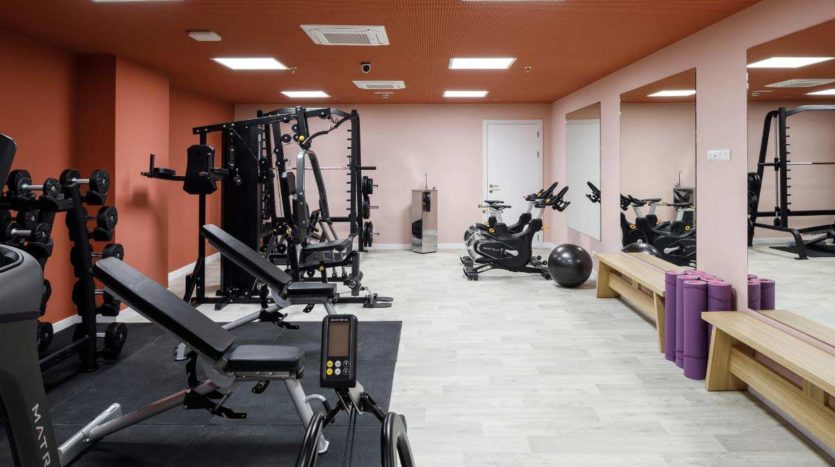 Residencia Universitaria Camplus Soto House Pamplona Gimnasio