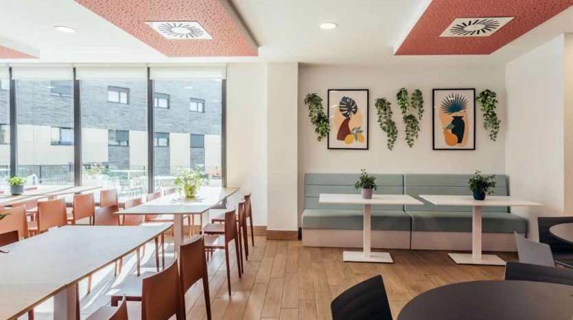 Residencia Universitaria Camplus Salamanca zonas comunes