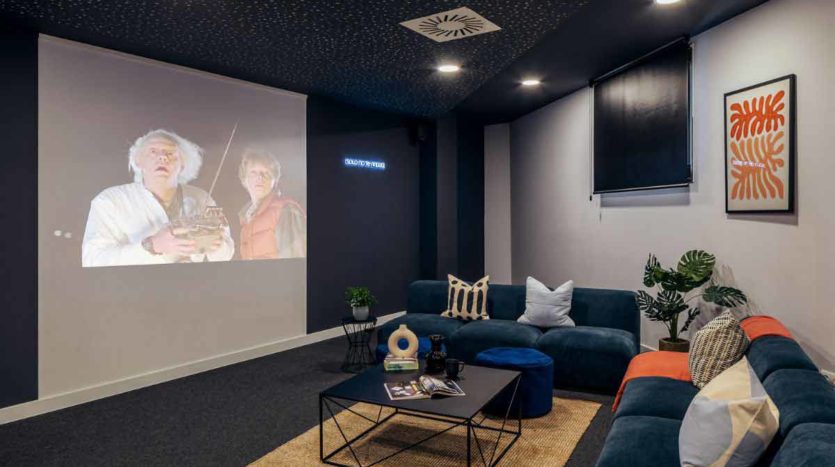 Residencia Universitaria Camplus Salamanca sala cine