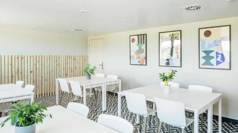 Residencia Universitaria Camplus Salamanca sala de estudio