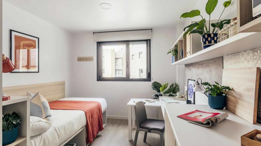 habitación en Residencia Universitaria Camplus Salamanca