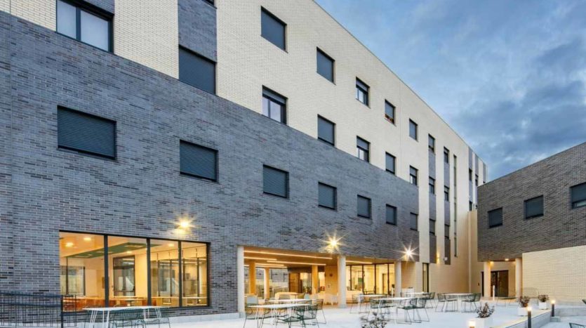 Residencia Universitaria Camplus Salamanca terraza