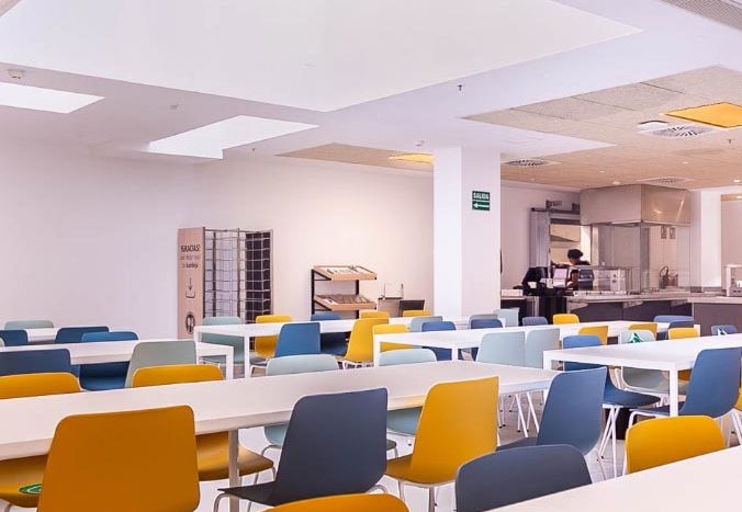 Residencia de estudiantes Camplus Sevilla comedor