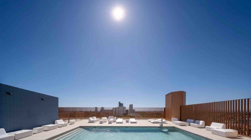 Residencia de estudiantes Camplus Valencia solarium