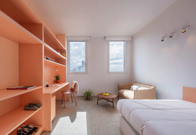 Residencia de estudiantes Camplus Valencia habitación Premium