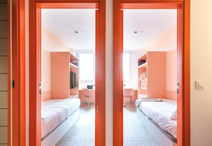 Residencia de estudiantes Camplus Valencia habitación doble