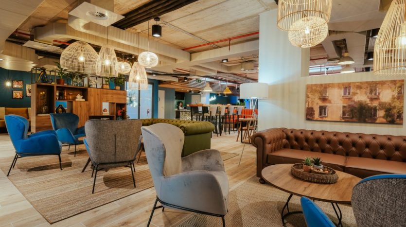 Residencia Estudiantes Kadora 22@ BCN Sala de estar