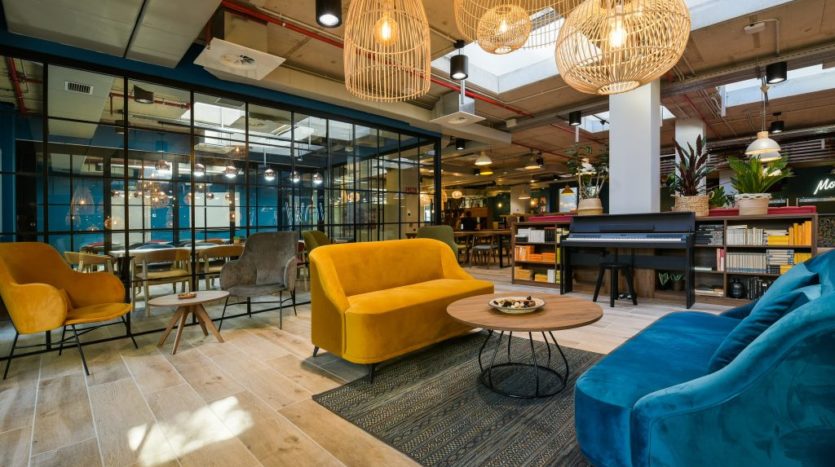 Residencia Estudiantes Kadora 22@ BCN Área descanso