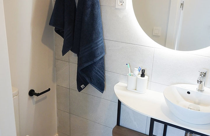 Baño Vibe Stay residencia estudiantes Madrid