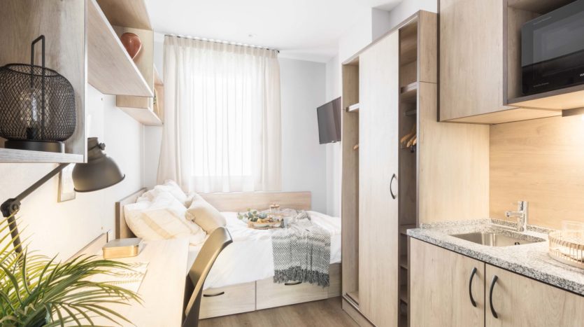 Estudio en la Residencia Universitaria Kadora en Zaragoza