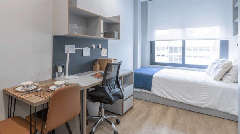 Estudio Individual Residencia de Estudiantes Kadora en Sevilla