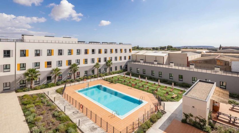 Residencia de Estudiantes AMRO Alicante Vista aérea