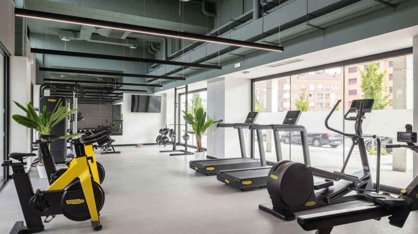 Residencia Estudiantes AMRO en Pamplona Gym