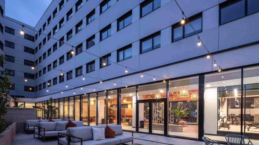Residencia Estudiantes AMRO en Pamplona zona chill out