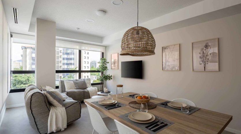 Residencia Estudiantes AMRO en Pamplona apartamento premium