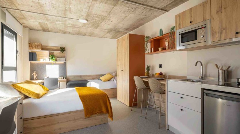 Residencia de estudiantes AMRO Salamanca estudio doble