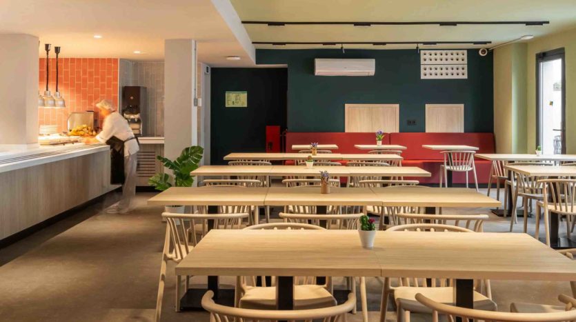Residencia de estudiantes AMRO Salamanca comedor comín