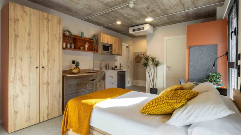 Residencia de estudiantes AMRO Salamanca estudio estándar