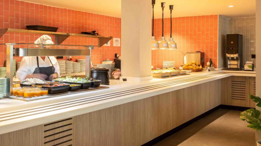 Residencia de estudiantes AMRO Salamanca comida en comedor común
