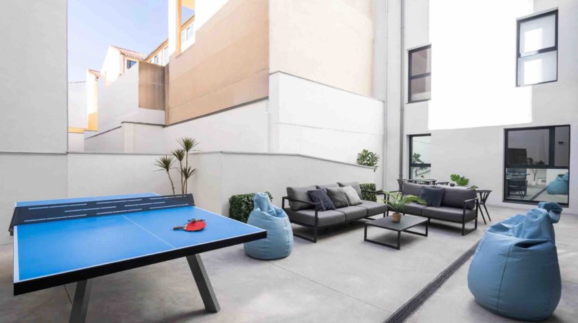 Residencia de estudiantes AMRO Salamanca zona de juego