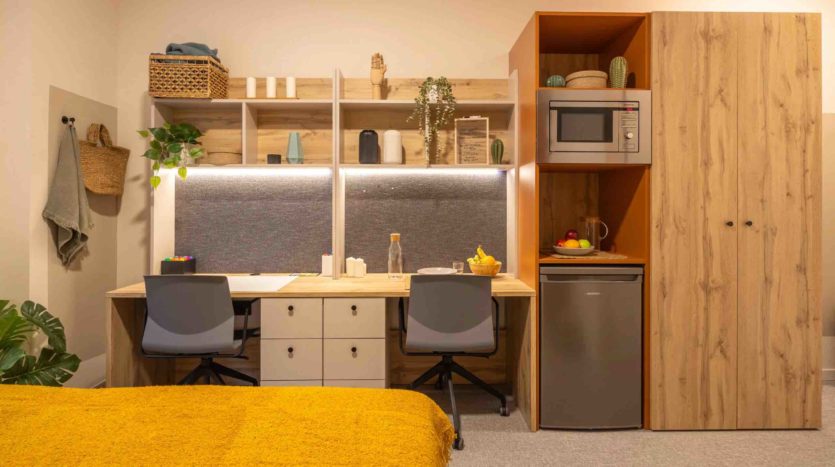 Residencia de estudiantes AMRO Salamanca habitación doble estándar