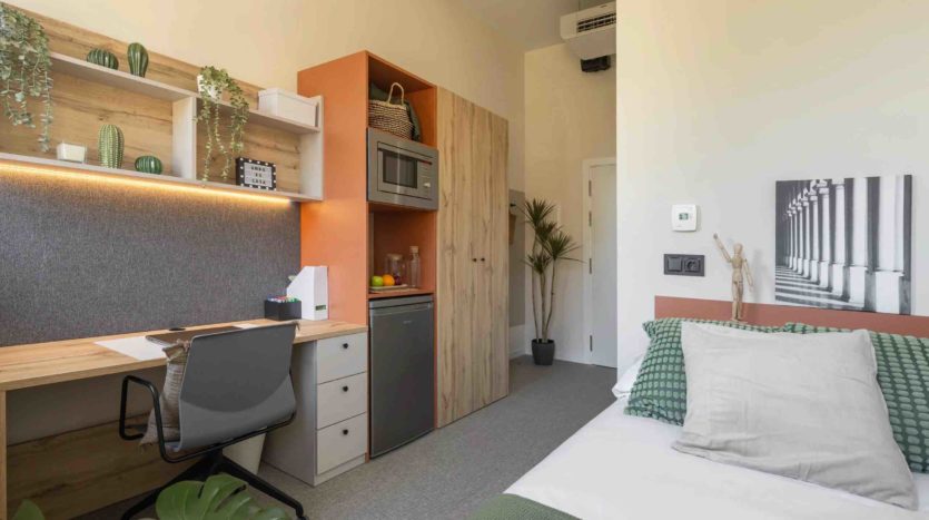 Residencia de estudiantes AMRO Salamanca habitación individual estándar