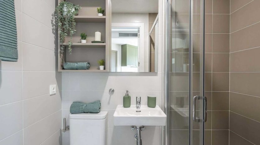 Residencia de Estudiantes Sevilla AMRO baño individual