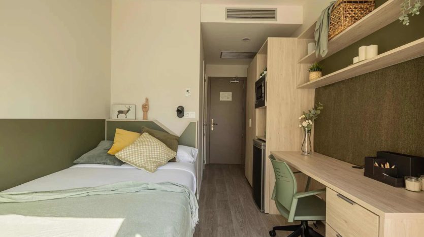 Residencia de Estudiantes Sevilla AMRO habitación individual estándar