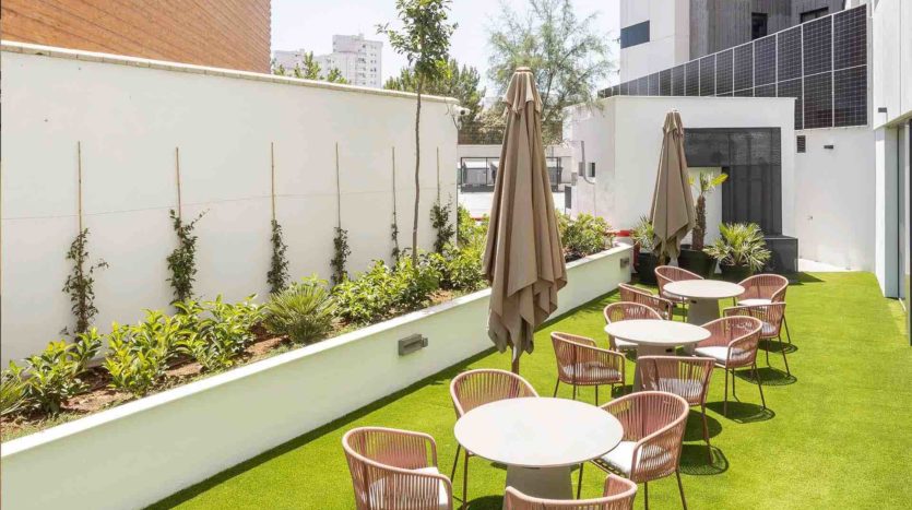 Residencia de Estudiantes Sevilla AMRO terraza