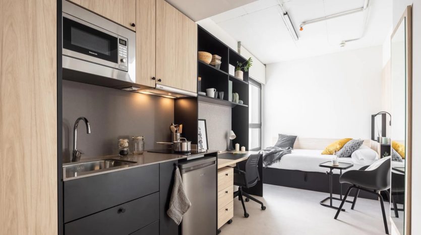 Residencia de estudiantes Valencia AMRO estudio superior