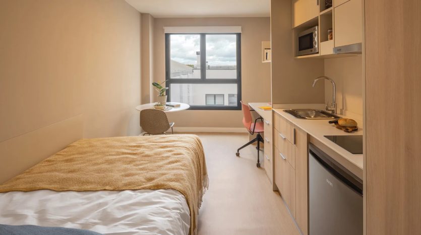 Residencia de estudiantes AMRO Valencia Puerto estudio superior