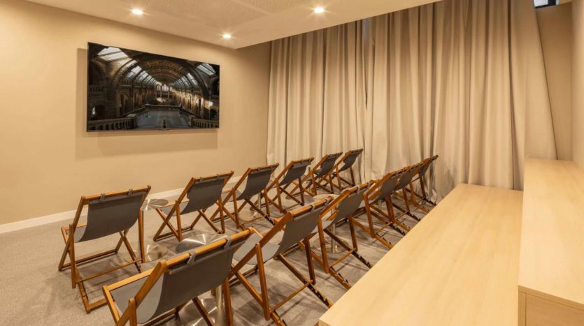 Residencia de estudiantes AMRO Valencia Puerto sala de cine