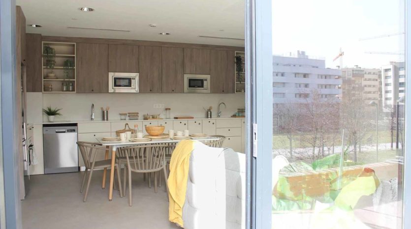 Residencia Universitaria AMRO Getafe vista de habitación