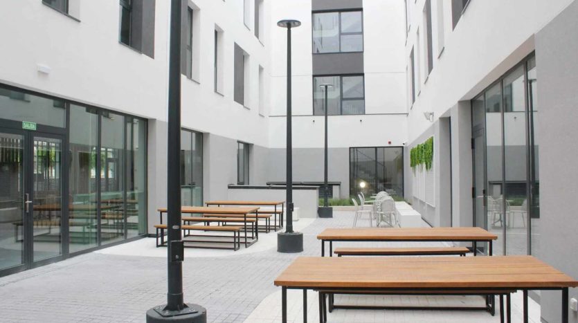 Residencia Universitaria Getafe zona exterior