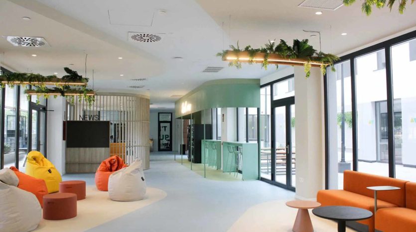 Residencia Universitaria Getafe área común