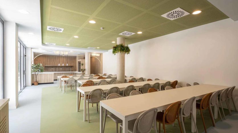 Residencia Universitaria Getafe Zona Comedor