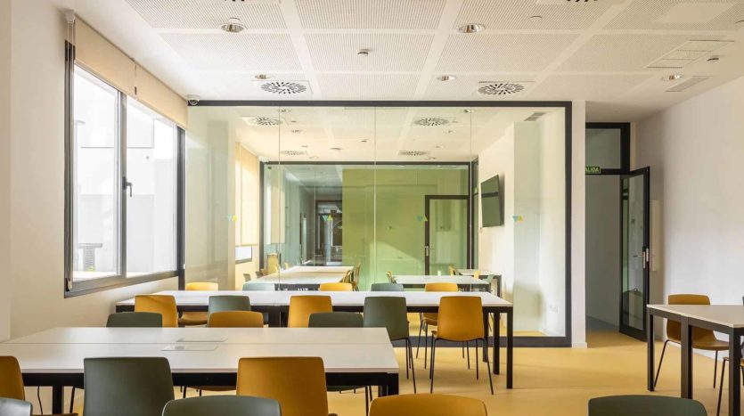 Residencia Universitaria Getafe sala de estudio