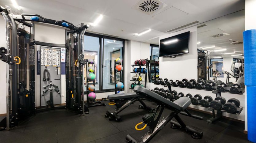 Residencia Universitaria Livensa Living Barcelona Marina gym