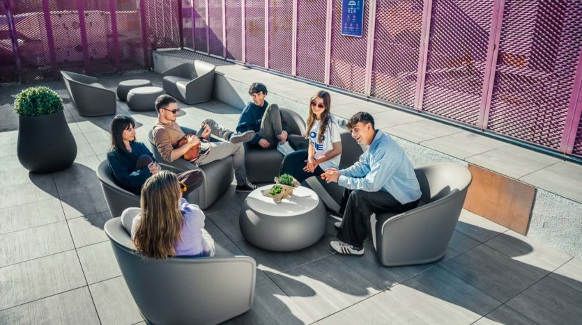 Residencia Universitaria Livensa Living Barcelona Marina rooftop