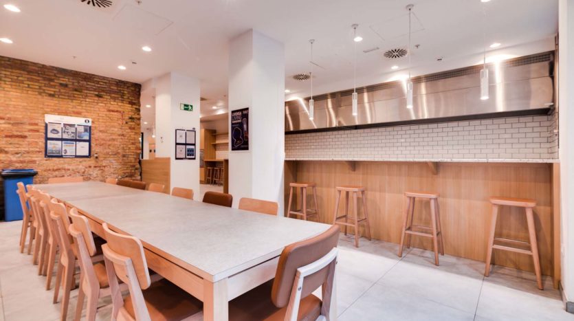 Residencia Universitaria Livensa Living Barcelona Marina zonas comunes