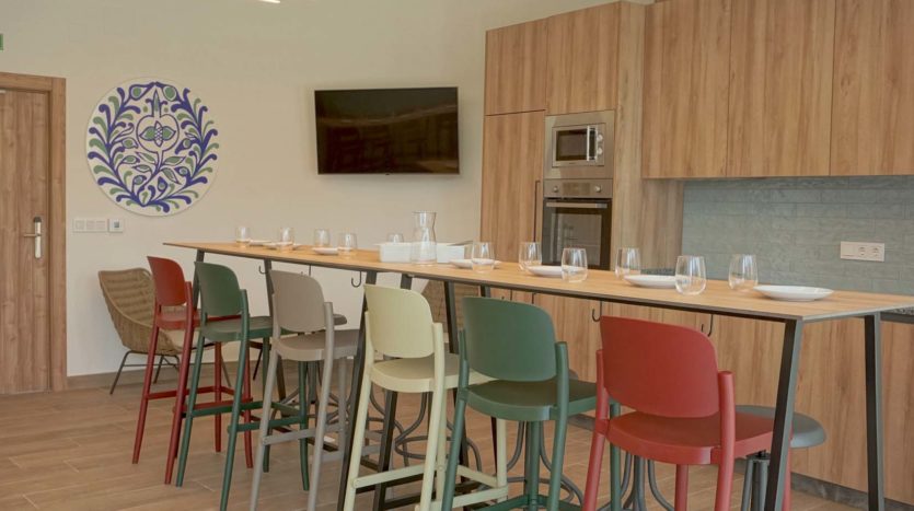 Residencia de estudiantes Livensa Living Granada Fuentenueva salones